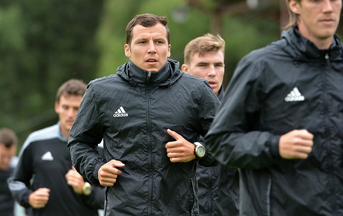 Páteční deštivý trénink