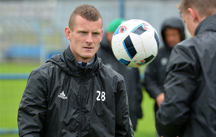 Páteční deštivý trénink