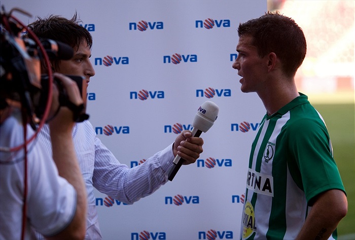 David Bartek v rozhovoru pro televizi NOVA.