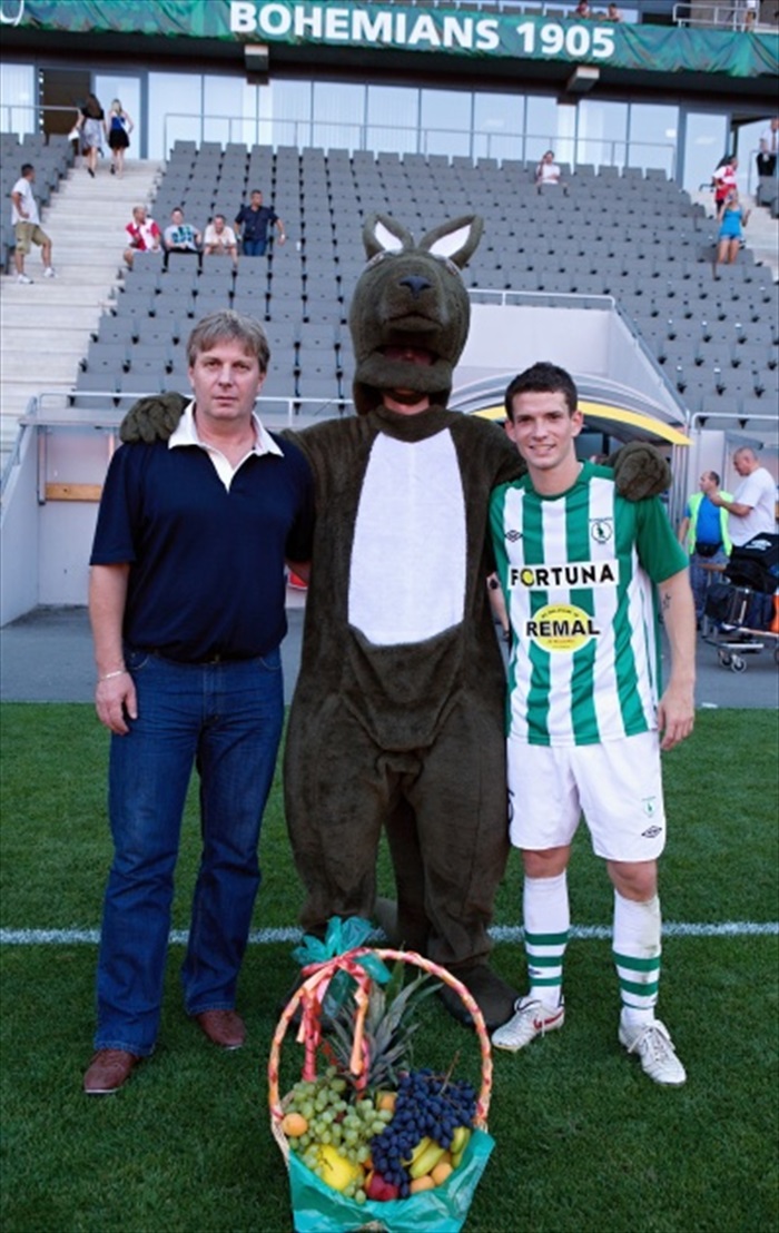 Nejlepším muž zápasu David Bartek, partner utkání Velkoobchod zelenina ovoce Kadlec.