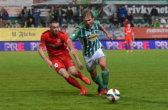 Bohemians Praha 1905 - FC Zbrojovka Brno 1:1 (0:0)