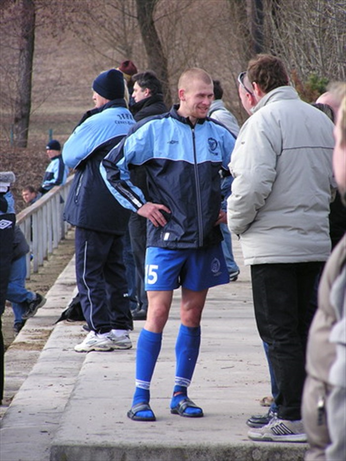 Harťas měl vždy k fanouškům blízko (Bohemka - Petrohrad, únor 2004)