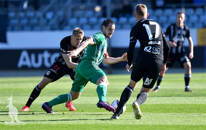 Dynamo ČB - Bohemians 2:1 (1:1)