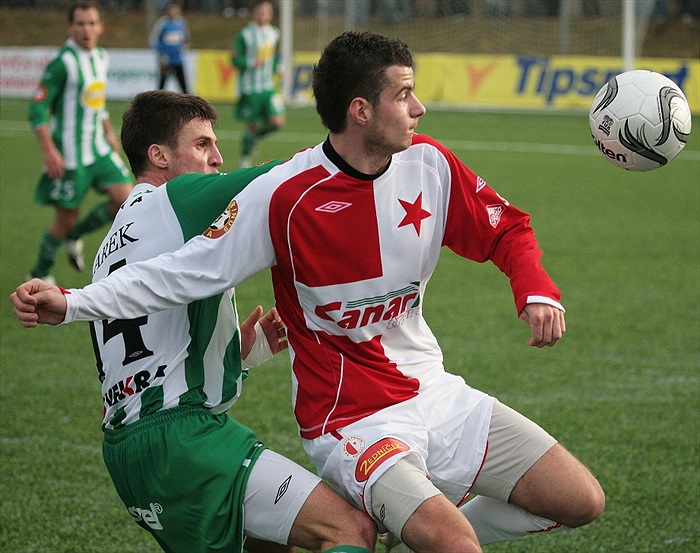 Lukáš Marek si plní obranné povinnosti