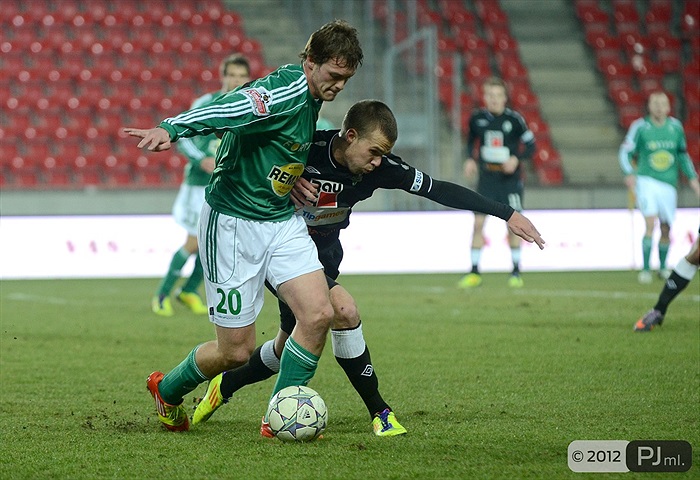 Bohemians 1905 - FK Jablonec 1:2 (0:1)