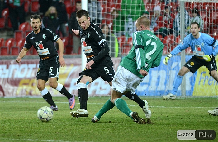 Bohemians 1905 - FK Jablonec 1:2 (0:1)
