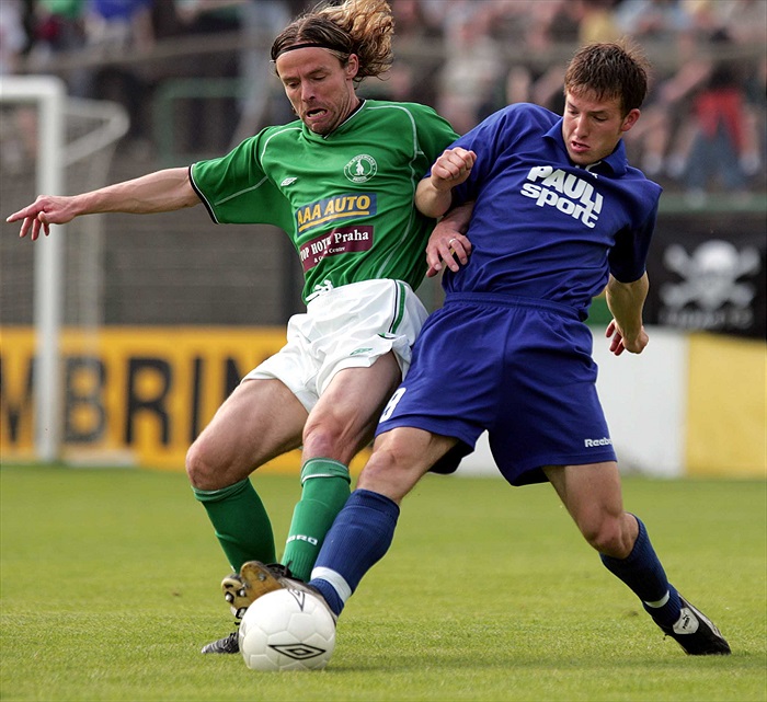 Martin Třasák podruhé (Bohemians - Kladno, jaro 2004)