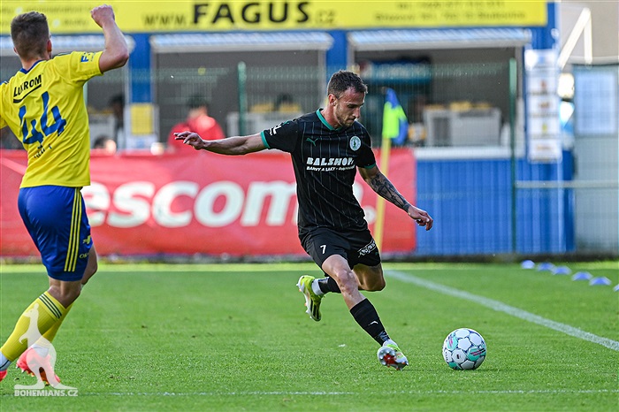 Zlín - Bohemians 1:2 (1:1)
