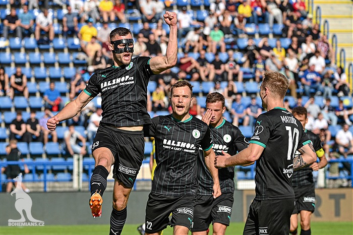 Zlín - Bohemians 1:2 (1:1)