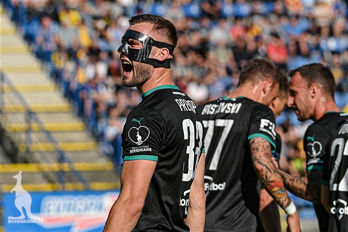 Zlín - Bohemians 1:2 (1:1)