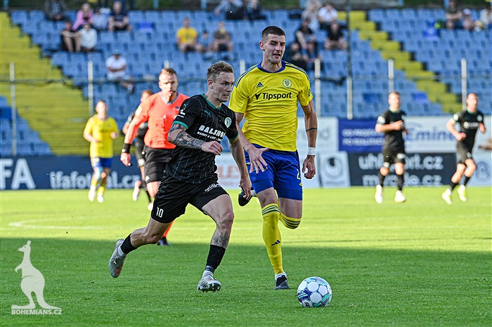 Zlín - Bohemians 1:2 (1:1)