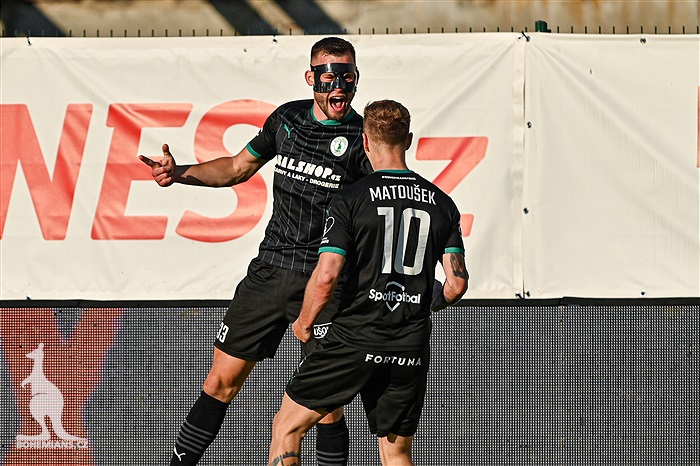 Zlín - Bohemians 1:2 (1:1)