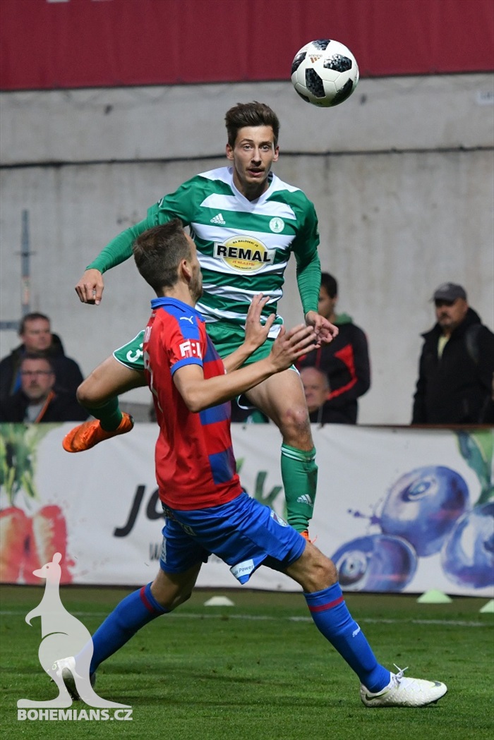 Bohemians Praha 1905 - FC Viktoria Plzeň 2:2 (1:1)