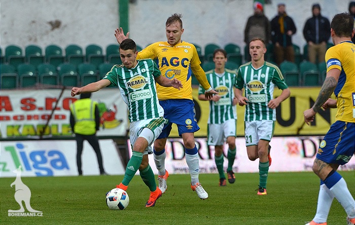 Bohemians Praha 1905 - FK Teplice 0:1 (0:1)