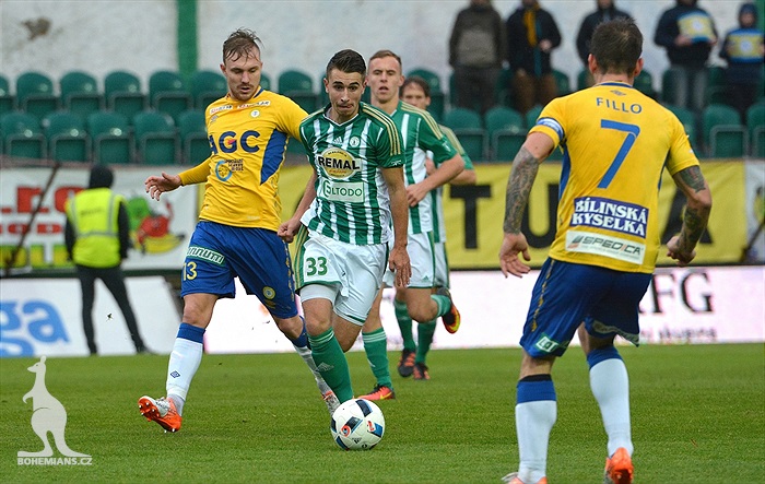 Bohemians Praha 1905 - FK Teplice 0:1 (0:1)