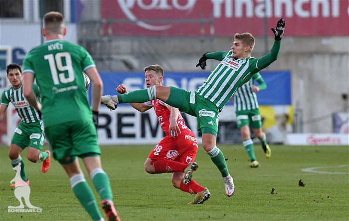 Bohemians - Pardubice 1:2 (0:1)