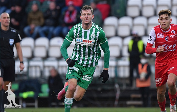 Bohemians - Pardubice 1:2 (0:1)