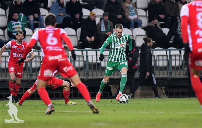 Bohemians - Pardubice 1:2 (0:1)