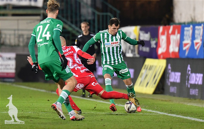 Bohemians - Pardubice 1:2 (0:1)