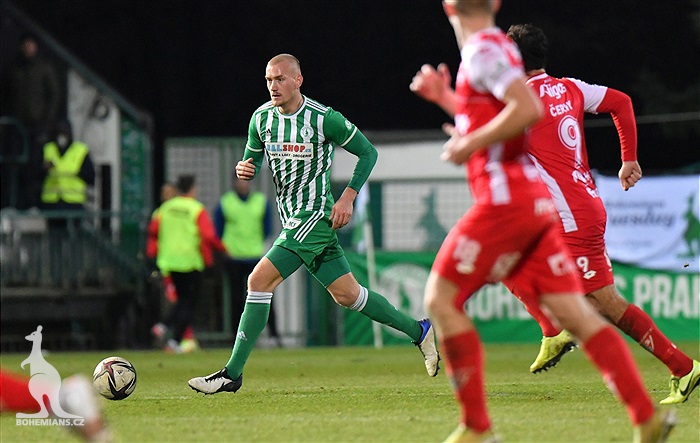 Bohemians - Pardubice 1:2 (0:1)