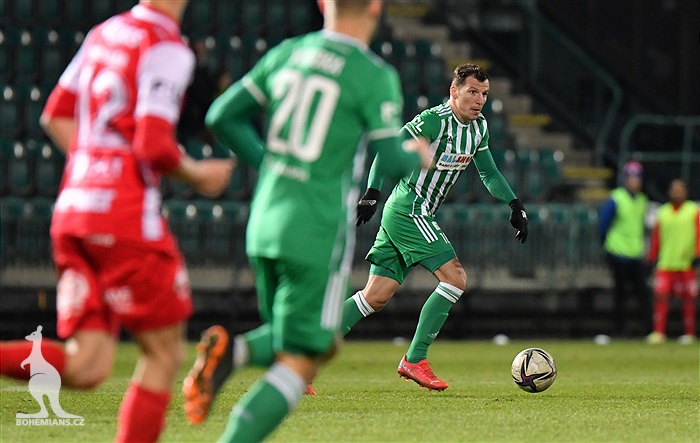 Bohemians - Pardubice 1:2 (0:1)