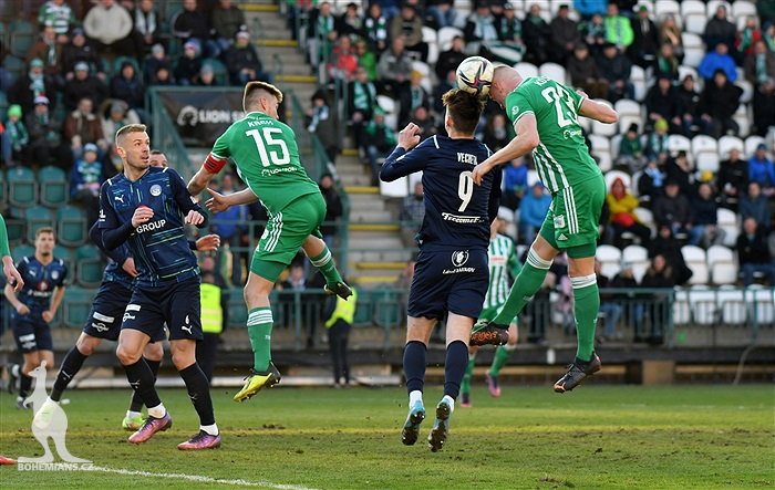 Bohemians - Slovácko 1:2 (1:1)