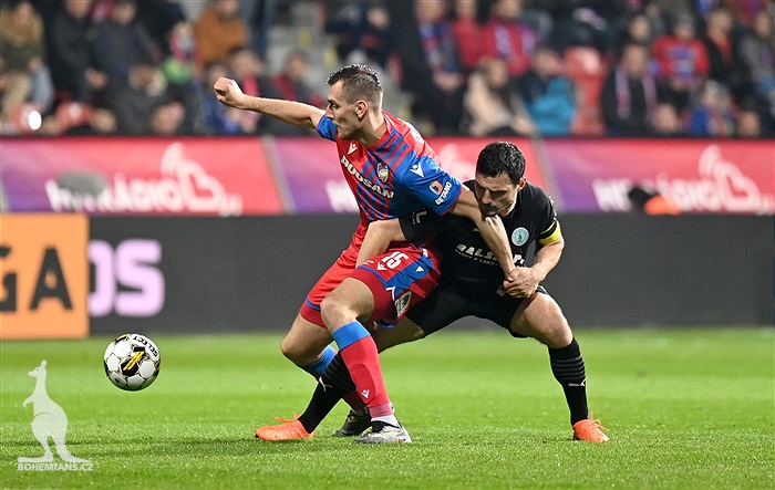 Plzeň - Bohemians 1:2 (1:0)