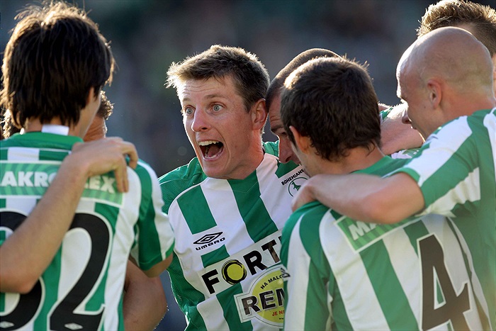 Radost po druhém gólu.