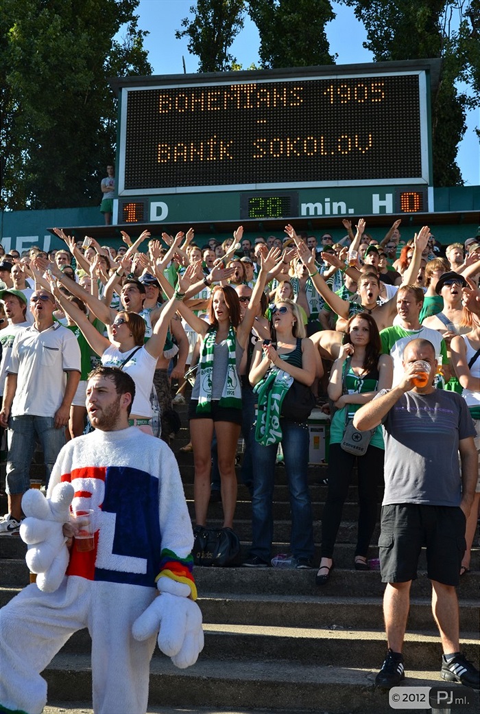 Bohemians 1905 - FK Baník Sokolov 3:0 (3:0)
