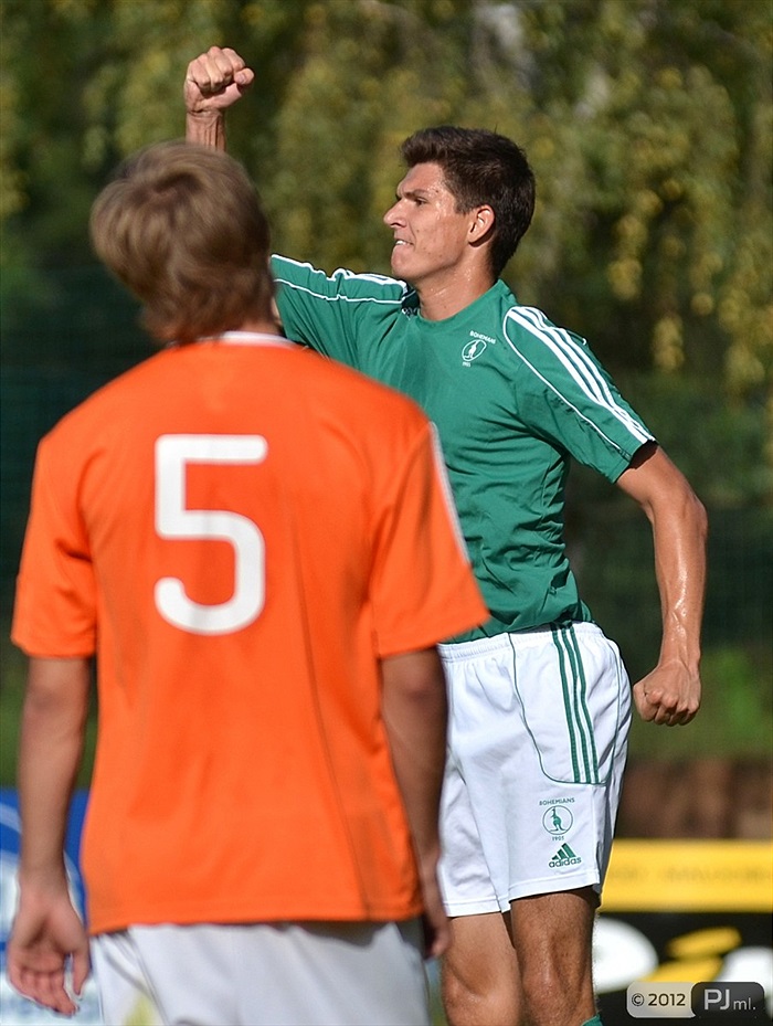 Bohemians 1905 - 1. FK Příbram 1:1 (1:1)