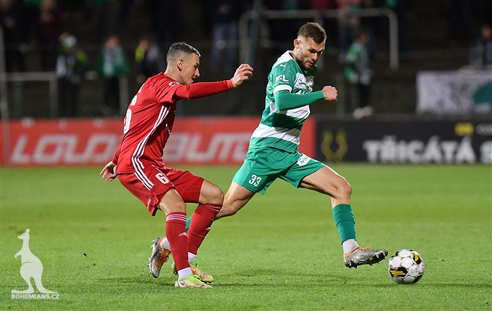 Bohemians - Třinec 2:1 (1:1)