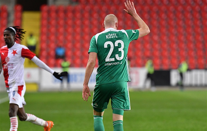 Slavia - Bohemians 2:1 (1:0)