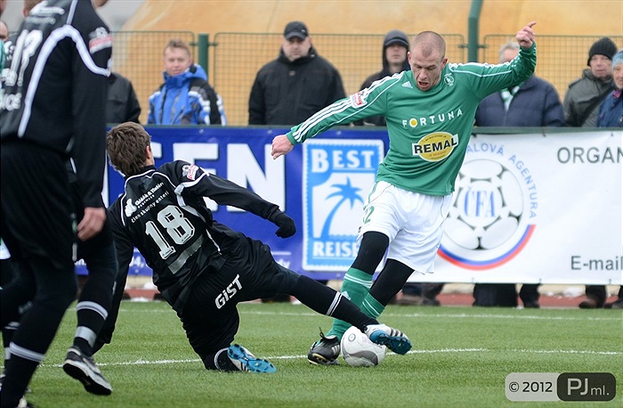 Bohemians 1905 - Hradec Králové 1:1 (1:1)