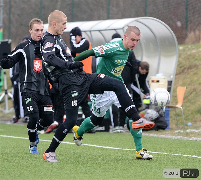 Bohemians 1905 - Hradec Králové 1:1 (1:1)