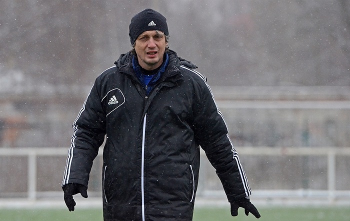 Trénink Bohemians včetně litevských hráčů