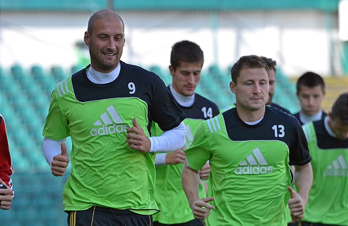 Předzápasový trénink