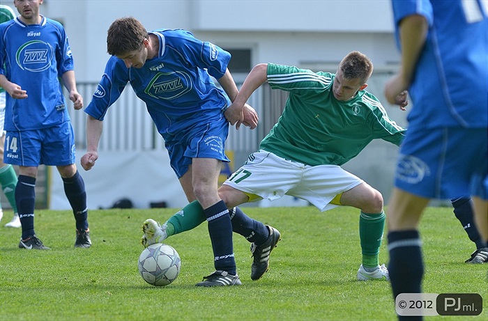 Bohemians 1905 B - Milevsko 2:2 (2:0)