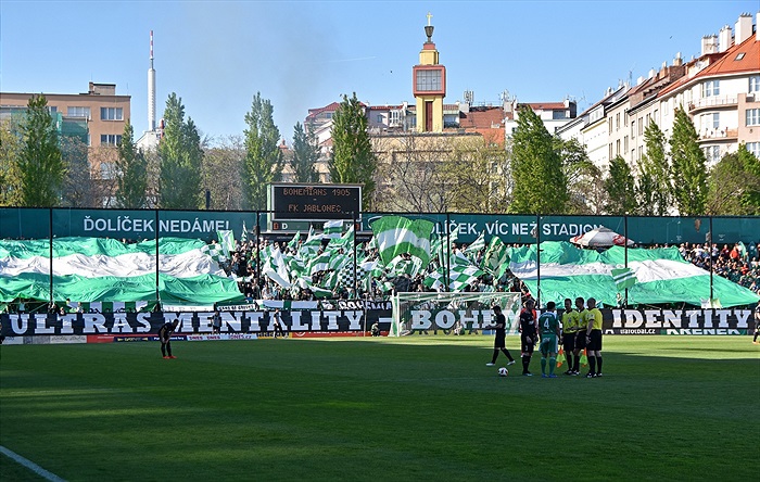 Bohemians Praha 1905 - FK Jablonec 1:0 (1:0)