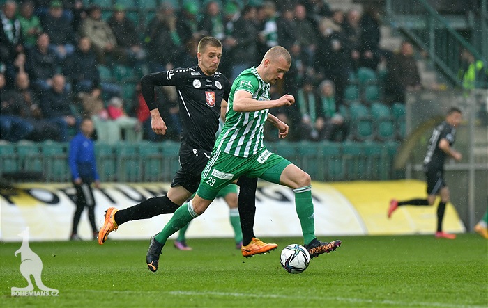 Bohemians - Hradec Králové 1:1 (0:0)