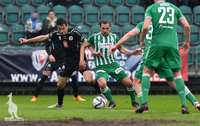 Bohemians - Hradec Králové 1:1 (0:0)