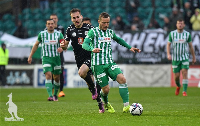 Bohemians - Hradec Králové 1:1 (0:0)