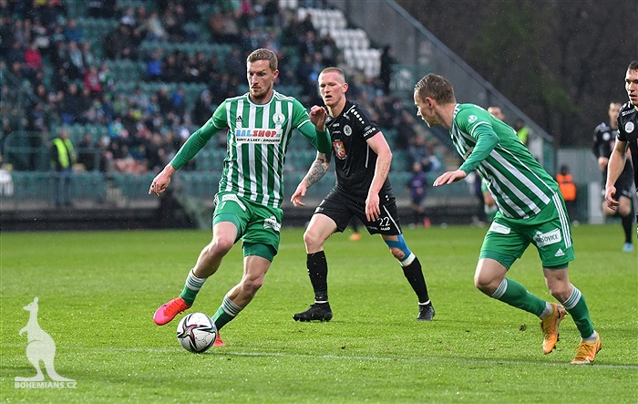 Bohemians - Hradec Králové 1:1 (0:0)