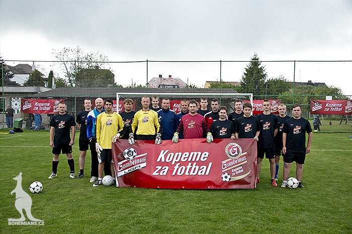 Realizační tým trénoval mužstvo z okresního přeboru