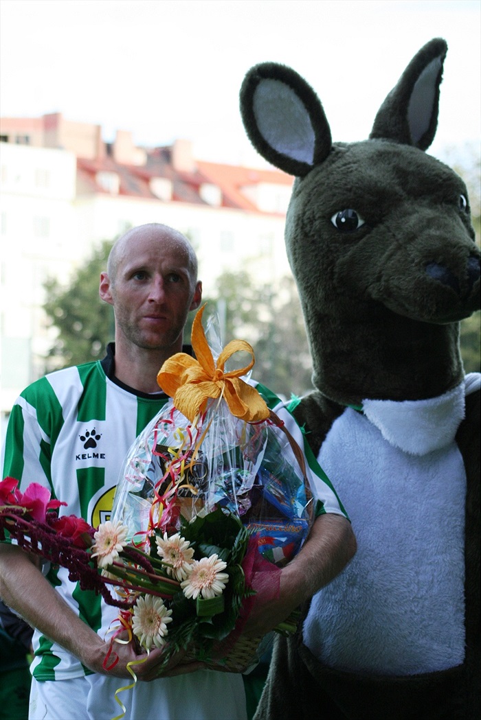 Karel Rada byl vyhlášen hráčem utkání.