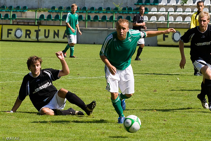 Bohemians 1905 B - Ćeský Krumlov 4:1