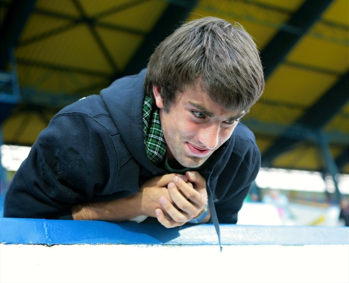 Na utkání se přijel podívat i Jan Morávek.