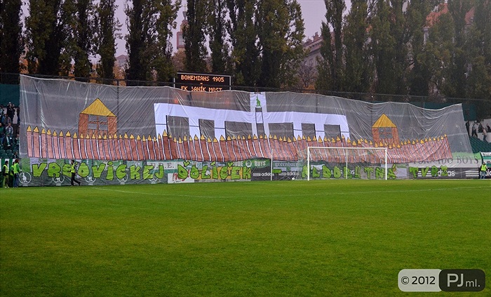 Bohemians 1905 - FK Baník Most 2:0 (2:0)