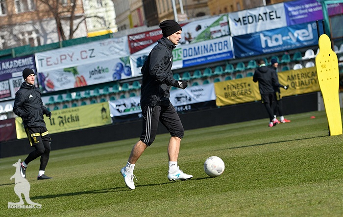 Čtvrteční trénink v Ďolíčku