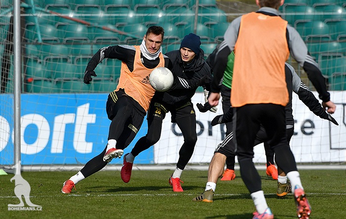 Čtvrteční trénink v Ďolíčku