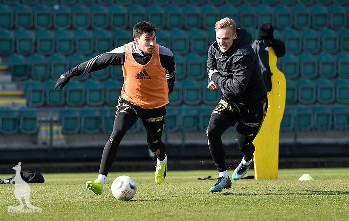 Čtvrteční trénink v Ďolíčku